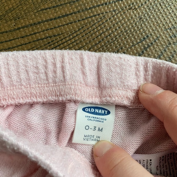 🌸3/$10🌸 pink sweater pants 3month - Picture 2 of 2